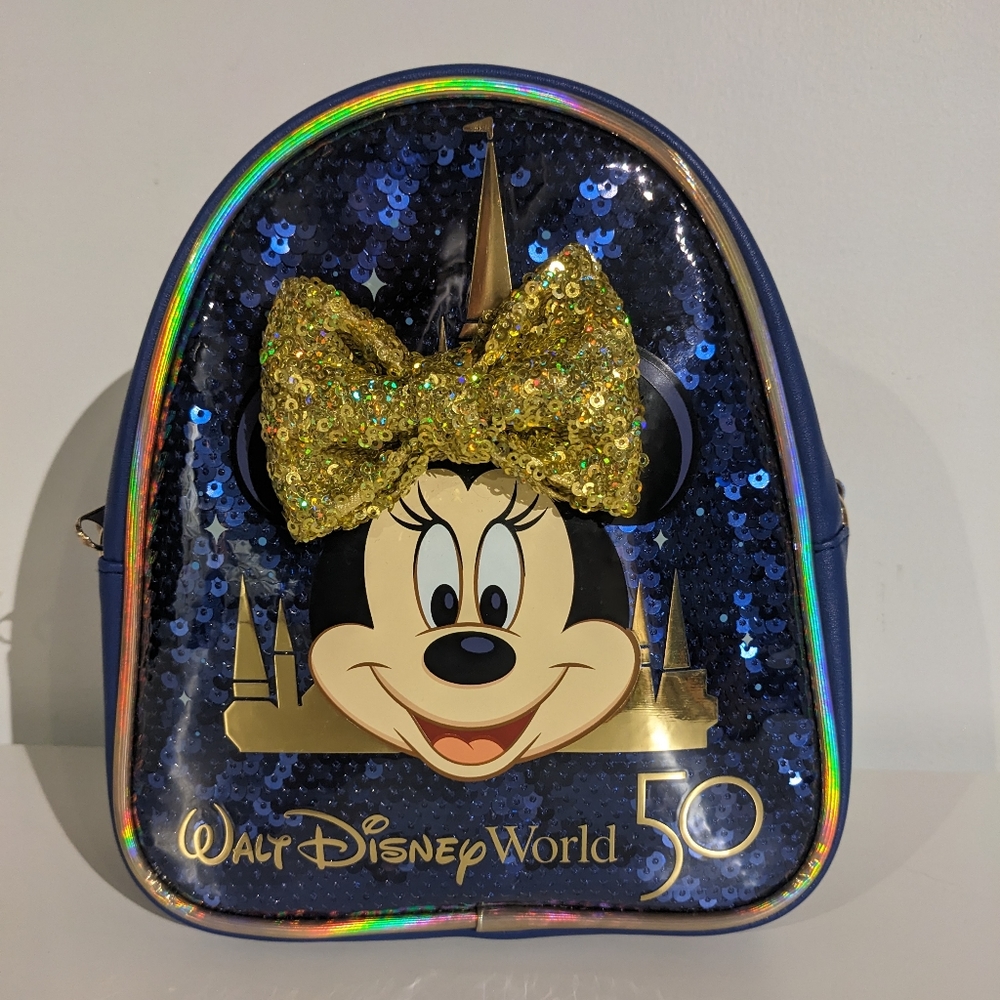 Walt Disney world 50th Anniversary mini backpack